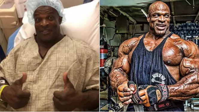 Bodybuilding Legend Ronnie Coleman Back In The Gym After Being Told He Couldn't Walk Again