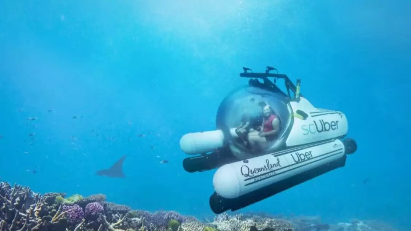 You Can Now Uber A Submarine On The Great Barrier Reef