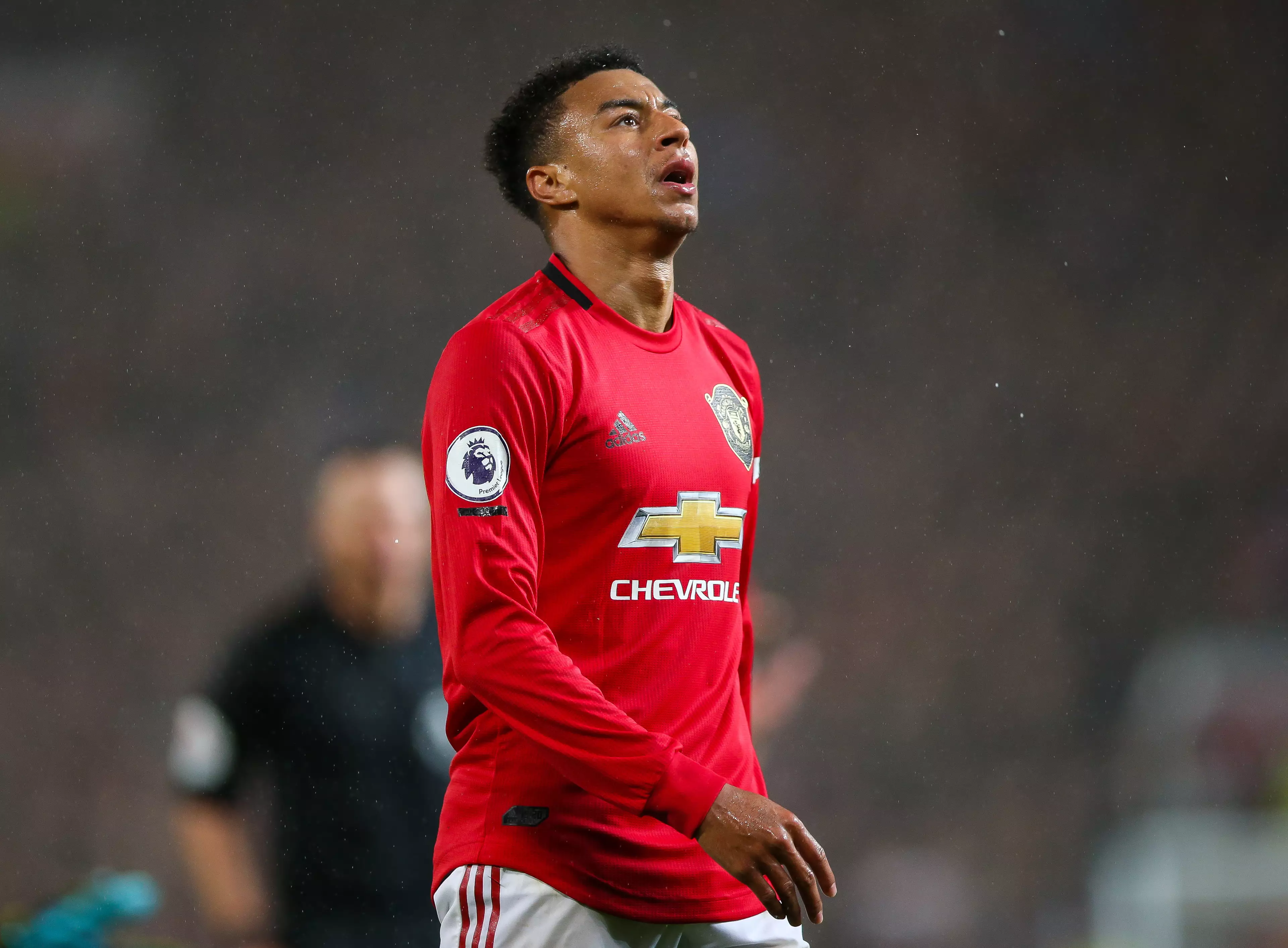 Chevrolet will be as disappointed with United's performance as Lingard. Image: PA Images