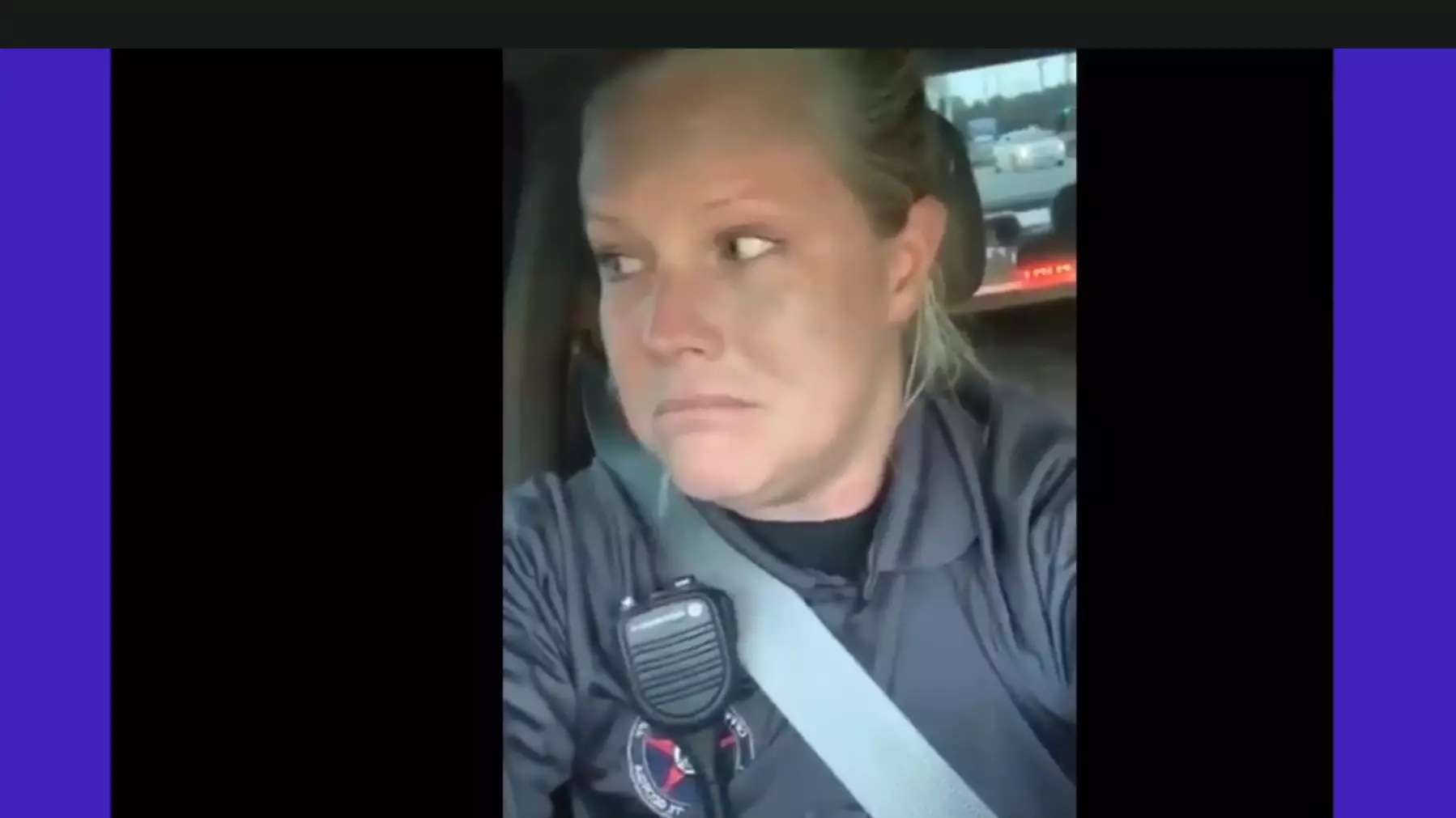 Police Officer Shares Emotional Video After Being 'Too Nervous' To Eat McDonald's Food