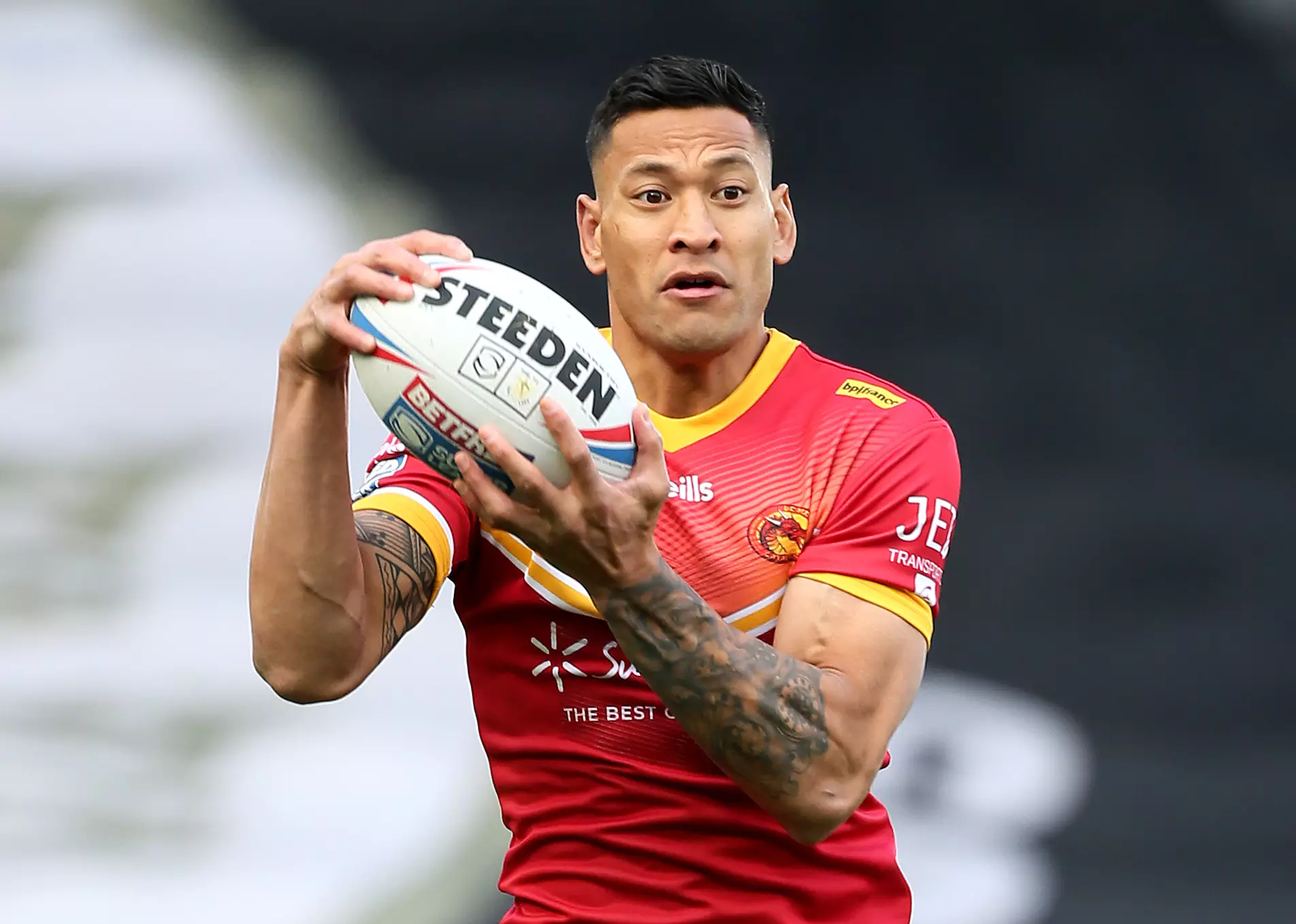 Folau somewhat revived his career by switching over to rugby league.