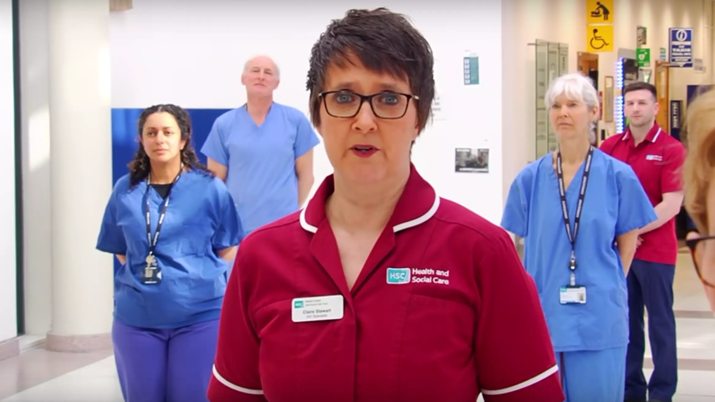 NHS Workers Create Powerful Video Pleading With People To Stay At Home