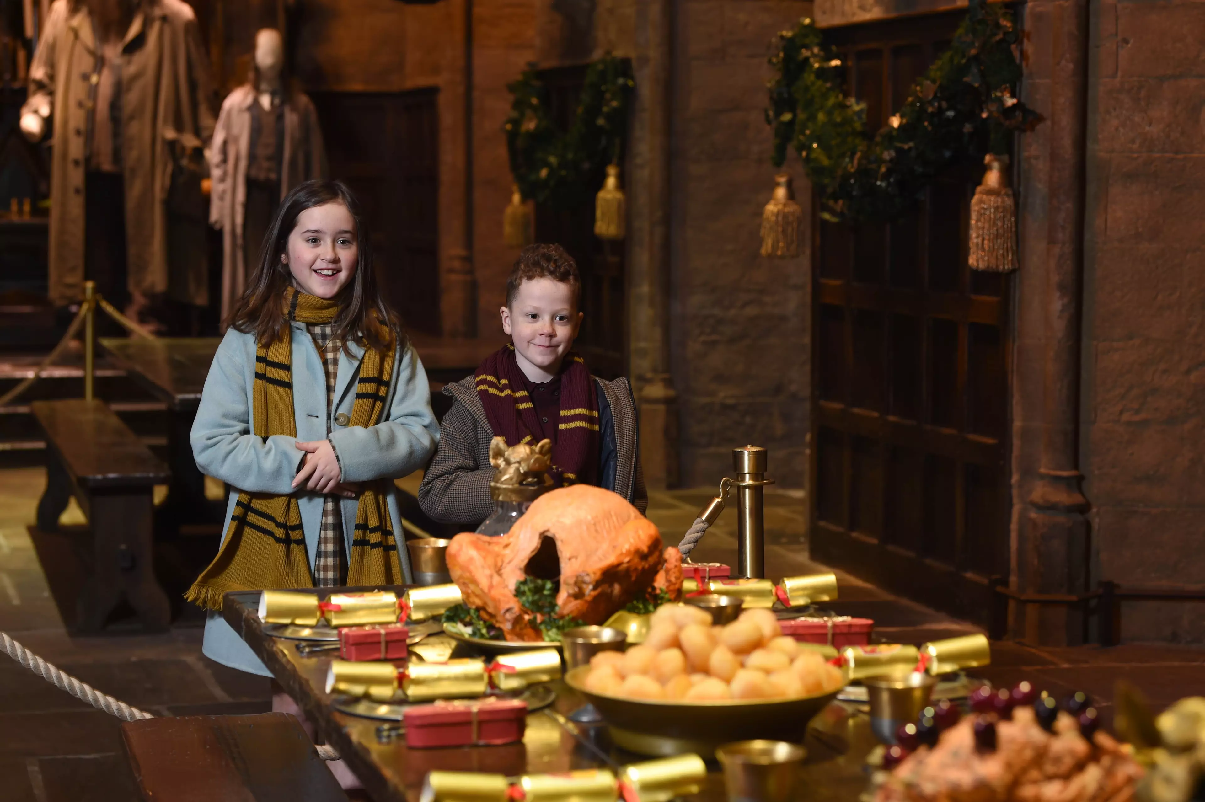 You can have a seat at a Hogwarts feast (