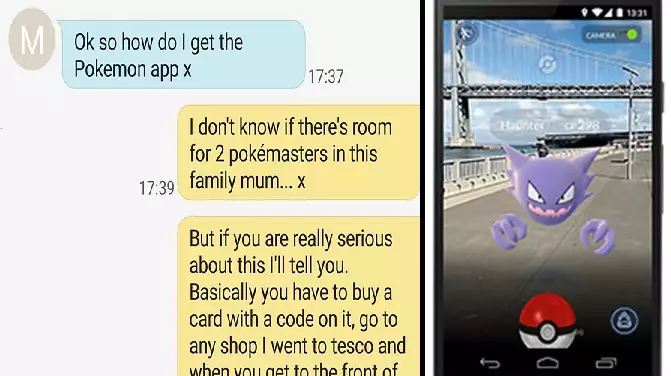 Lad Embarrasses Mum In Tesco With Amazing Pokémon Go Prank