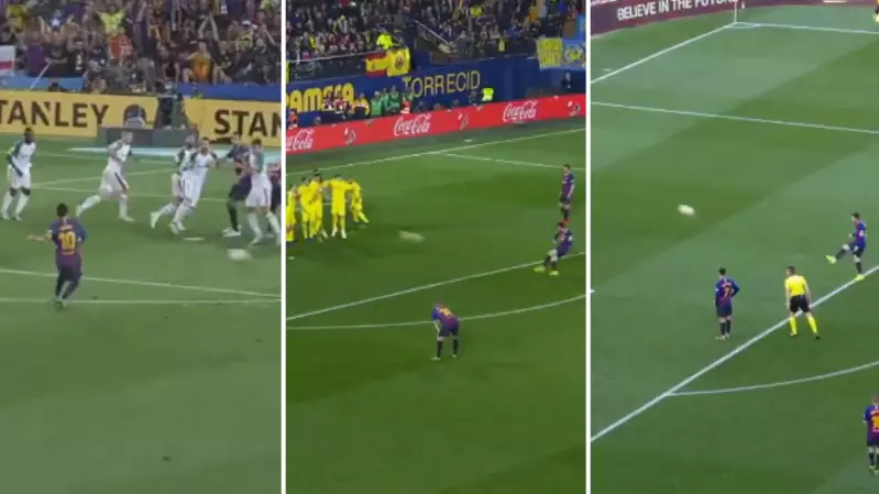 Compilation Shows Lionel Messi Is Adept At Scoring All Sorts Of Free Kicks
