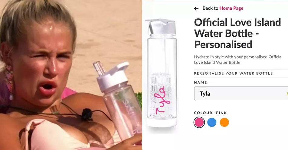 Love Island 2021: You Can Now Get An Official Love Island Water Bottle With Your Name On It