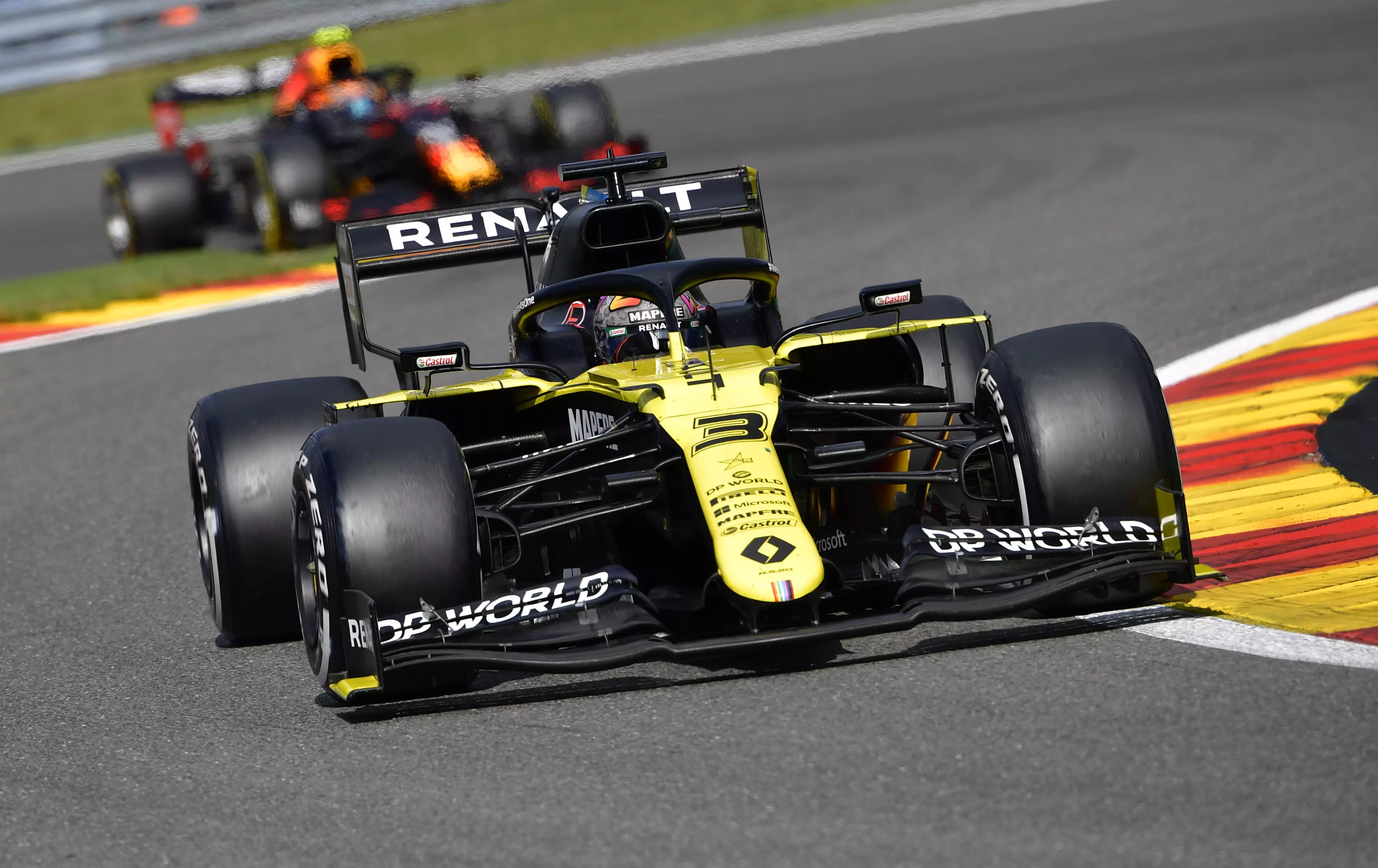 Daniel Ricciardo in action.