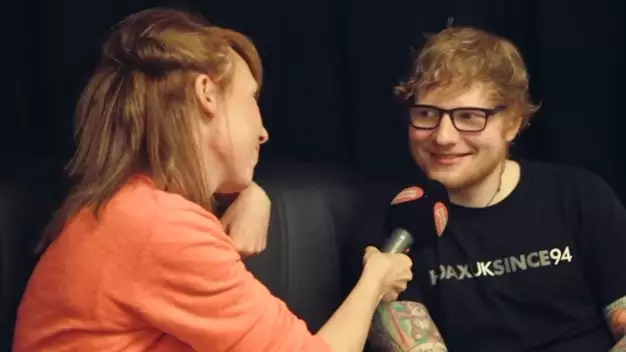Ed Sheeran Tells Presenter How He Thinks Gingers Should Increase Their Population