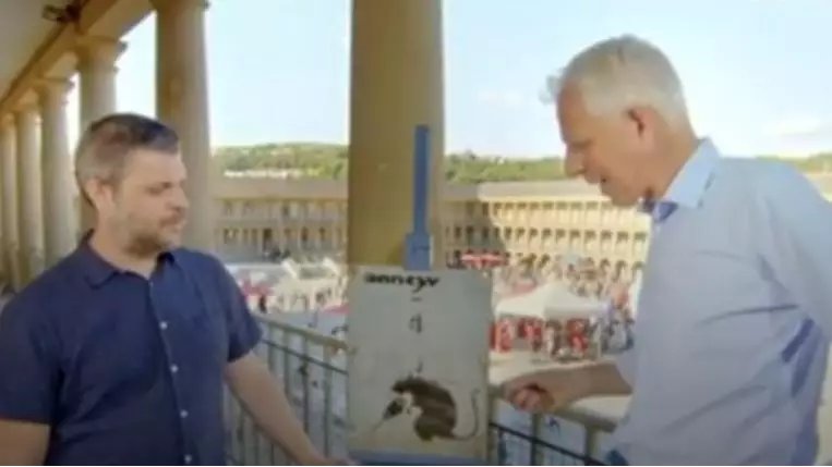 Antiques Roadshow Guest Learns The Banksy Piece He 'Pulled Off Wall' Is Worthless