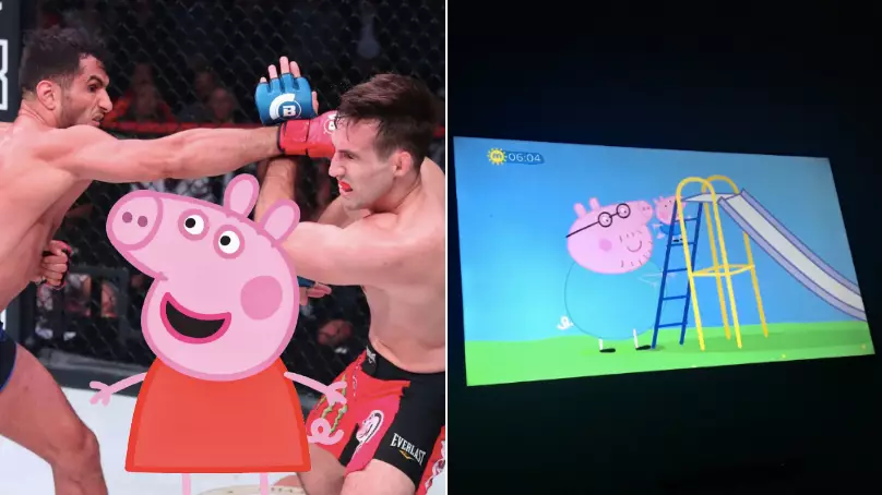 MMA Fans Outraged After Bellator Main Event Is Replaced By Peppa Pig 
