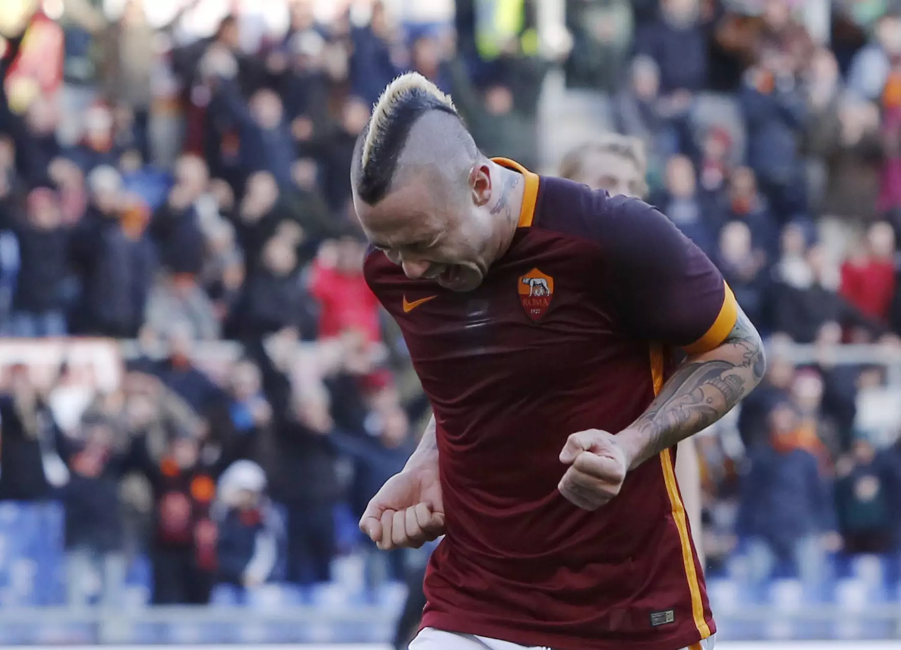 Nainggolan has been one of Serie A's most influential players over the last four years. Images: PA