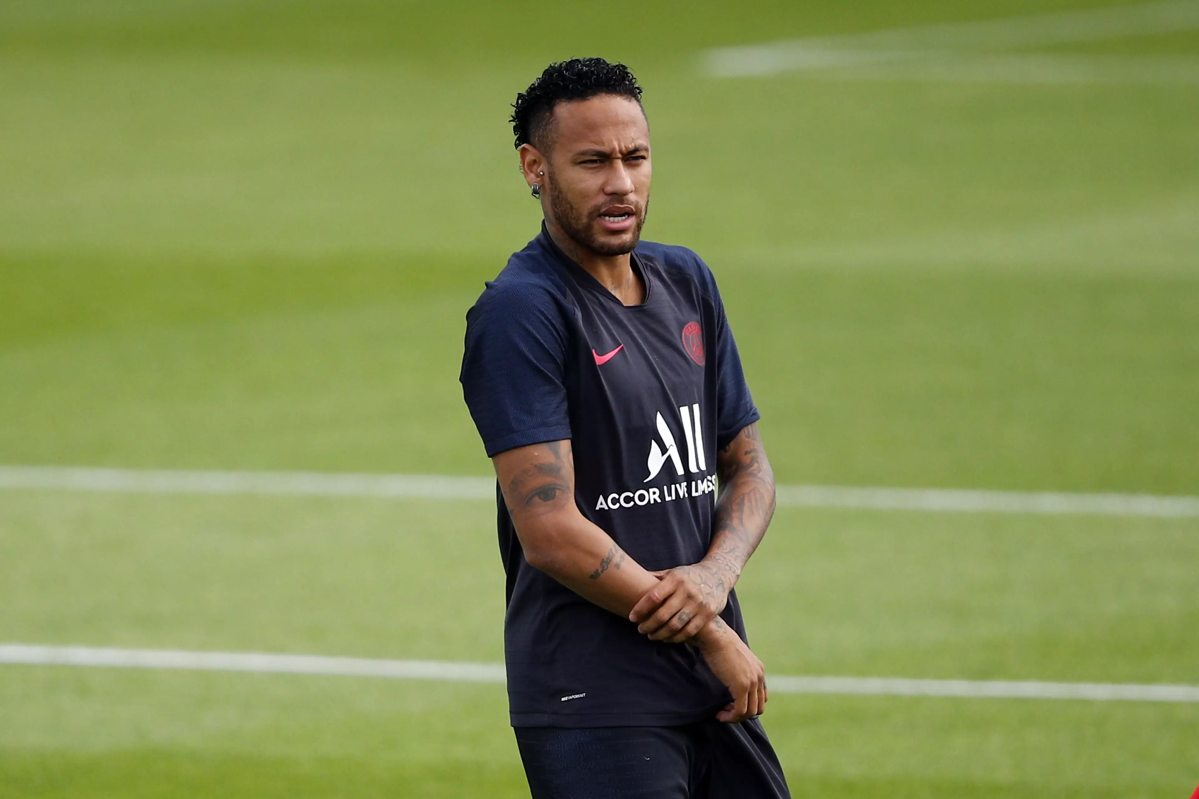 Neymar is still at PSG but for how much longer. Image: PA Images