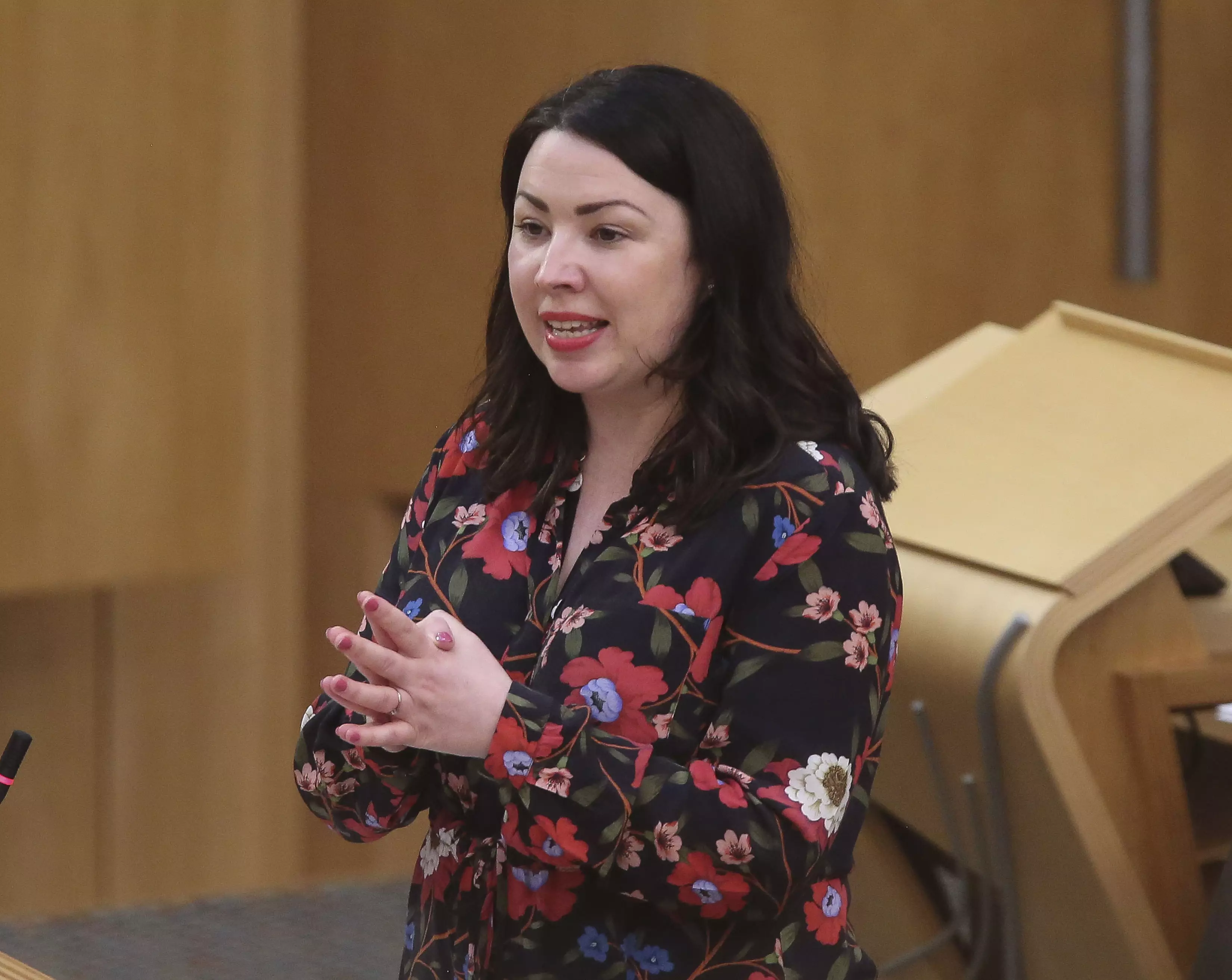 Scottish Labour MSP Monica Lennon has been supporting the bill (