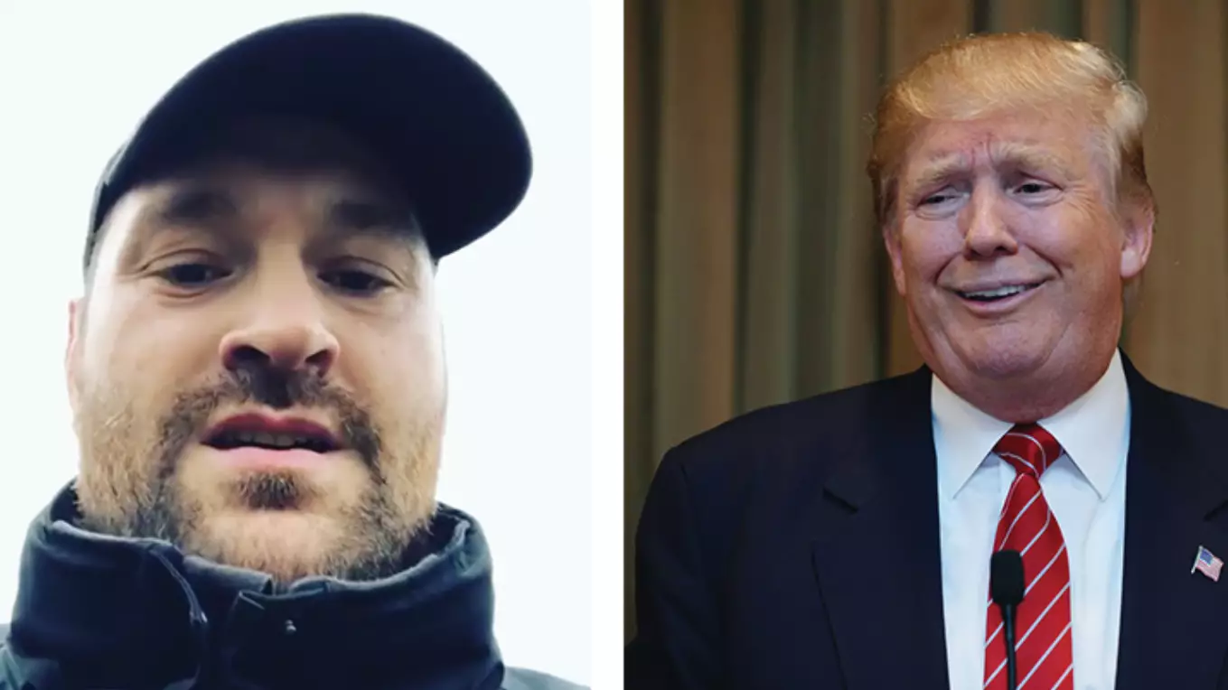 Tyson Fury Has Asked Donald Trump To Be Involved In Joshua Fight