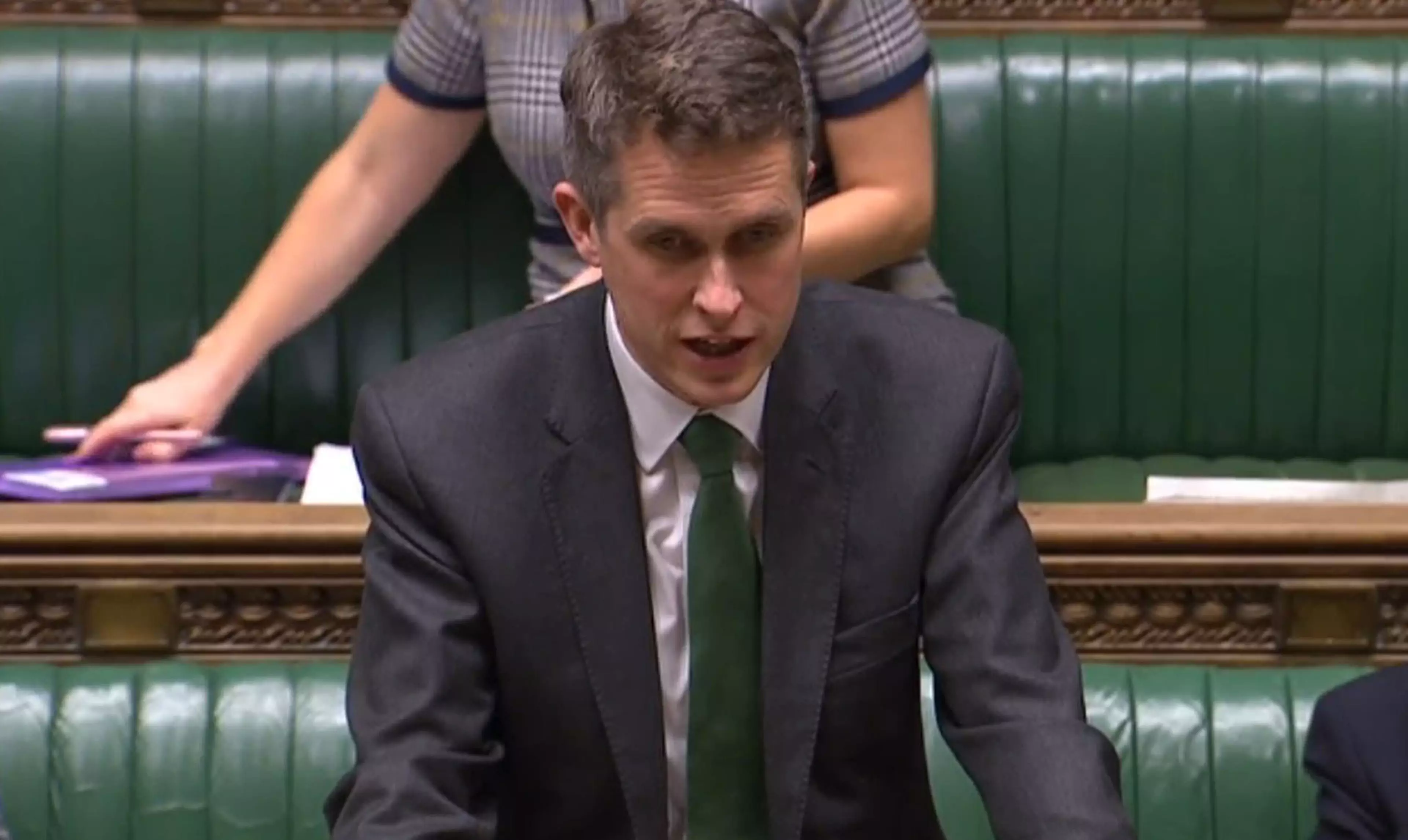 Secretary of State for Education Gavin Williamson is urging people to keep kids at home if possible (