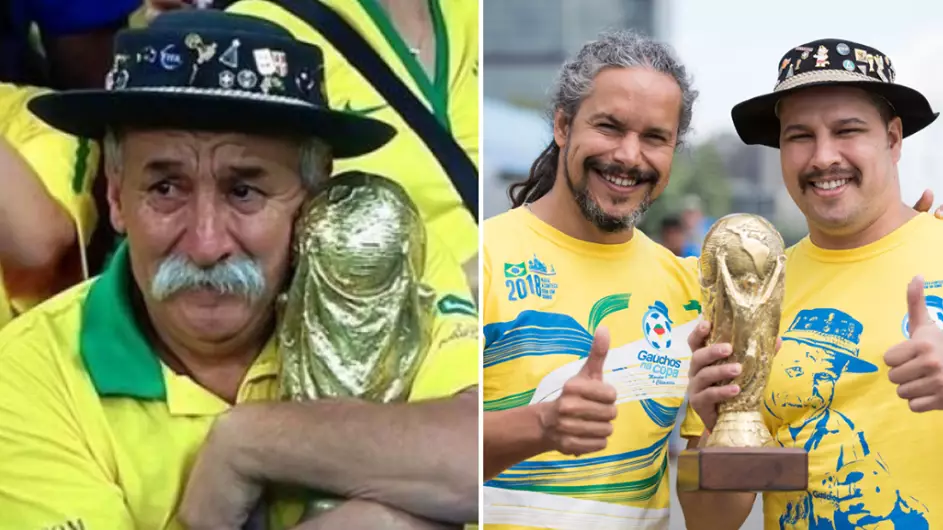 Sons Of Brazil's Most Famous Fan Are Continuing His Legacy At The World Cup
