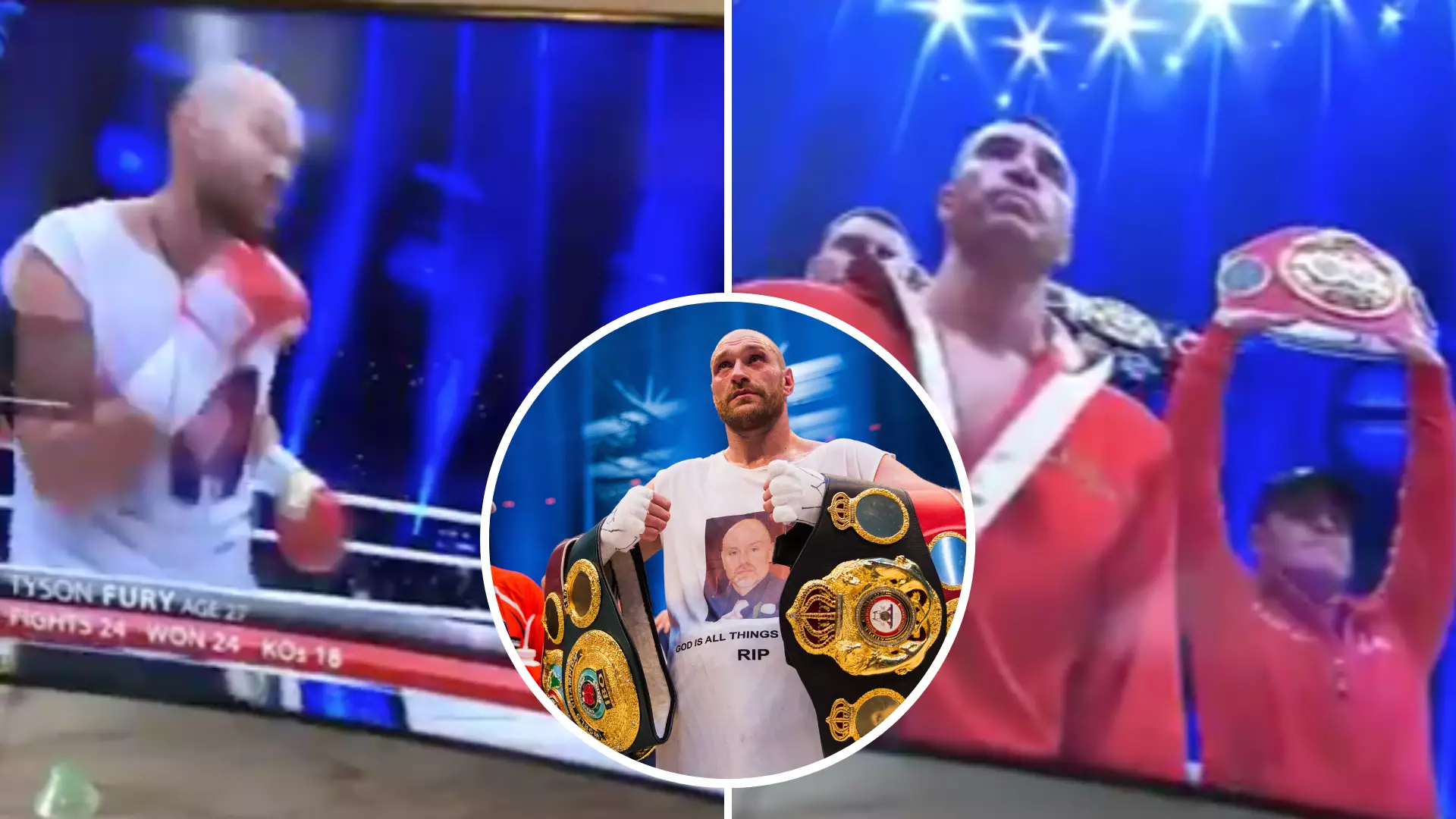 Tyson Fury Hilariously Cheers Himself On As He Rewatches His Famous Victory Over Wladimir Klitschko