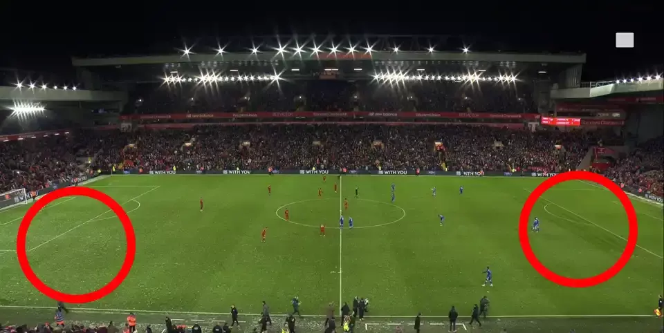 Jurgen Klopp Orders Ground Staff To Only Clear Liverpool's Attacking Side Of The Pitch