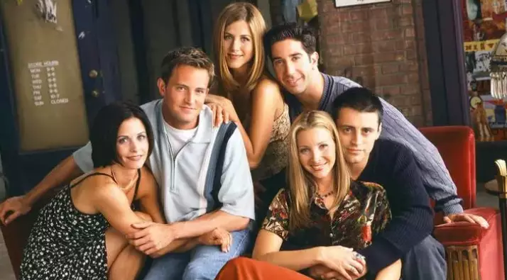 The cast of Friends (