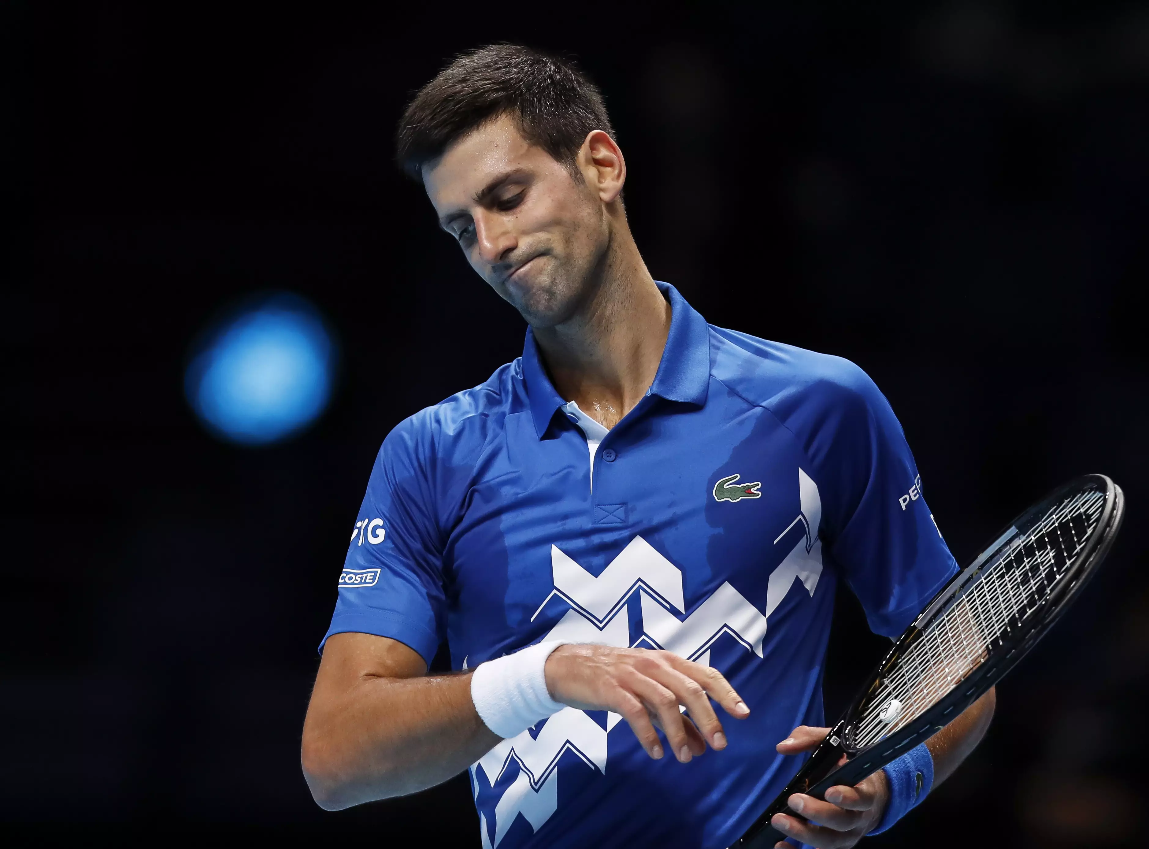 Novak Djokovic has already started moaning to event organisers.