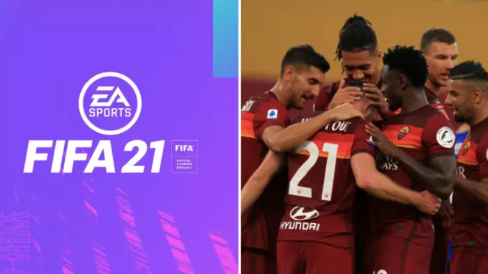 AS Roma's New Name And Badge On FIFA 21 Revealed