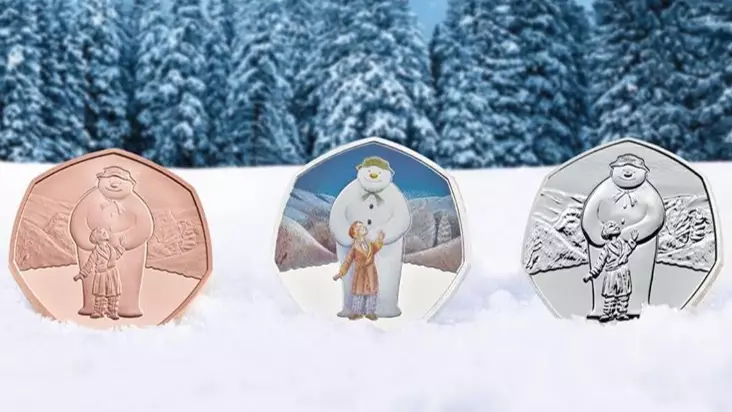 Royal Mint Launches New Limited Edition ‘The Snowman’ Coin For Christmas