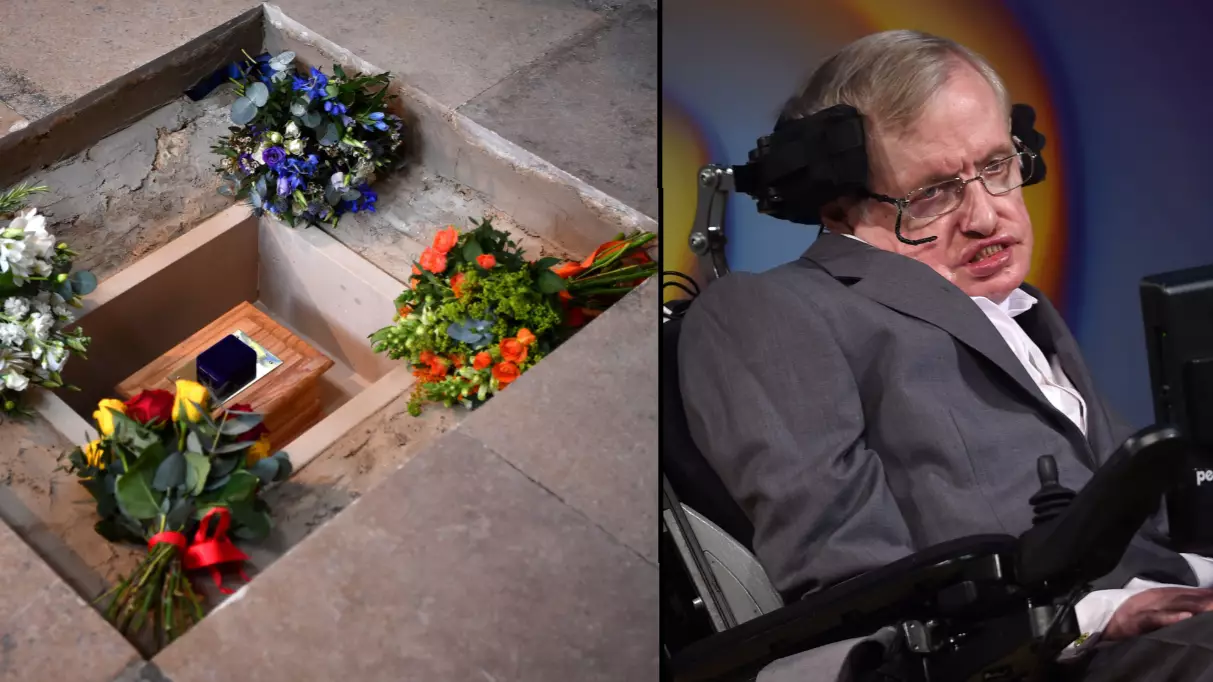 Stephen Hawking Laid To Rest Alongside Darwin And Newton 