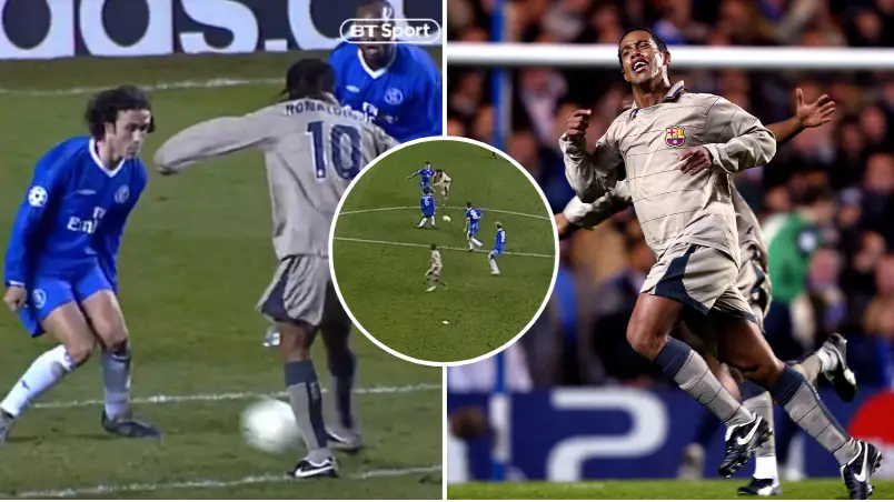 On This Day In 2005, Ronaldinho Scored THAT Iconic Goal Against Chelsea