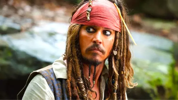 Johnny Depp played Captain Jack Sparrow in the film franchise (