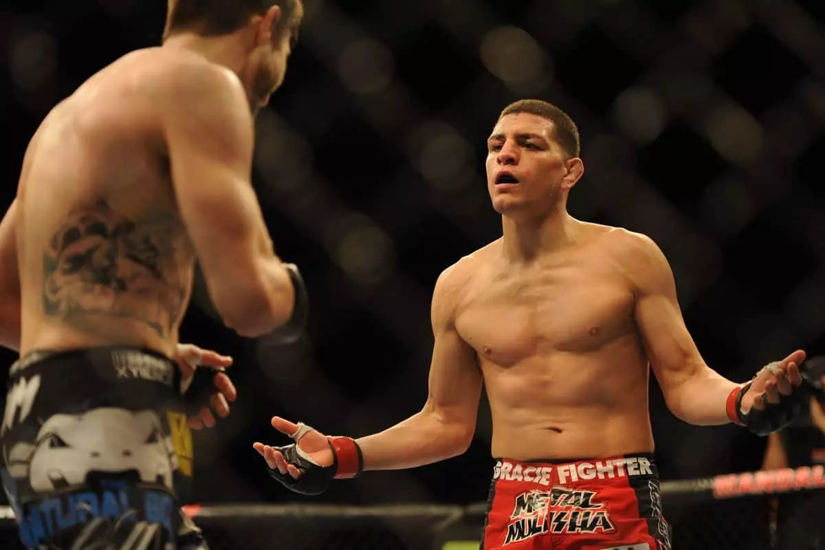 Nick Diaz was famously banned for five years for a positive marijuana sample.
