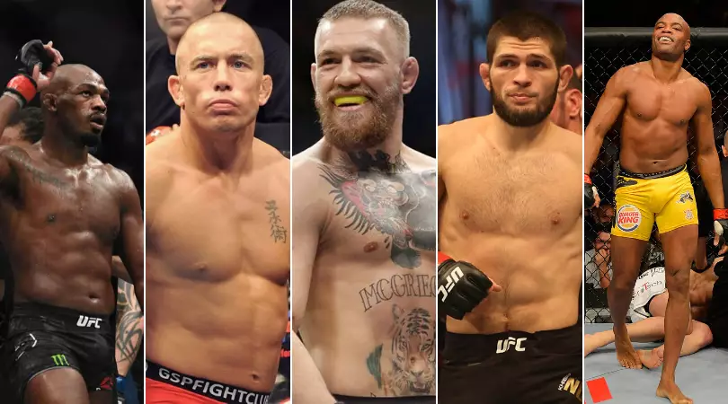 The 20 Greatest MMA Fighters Of All Time Ranked After Conor