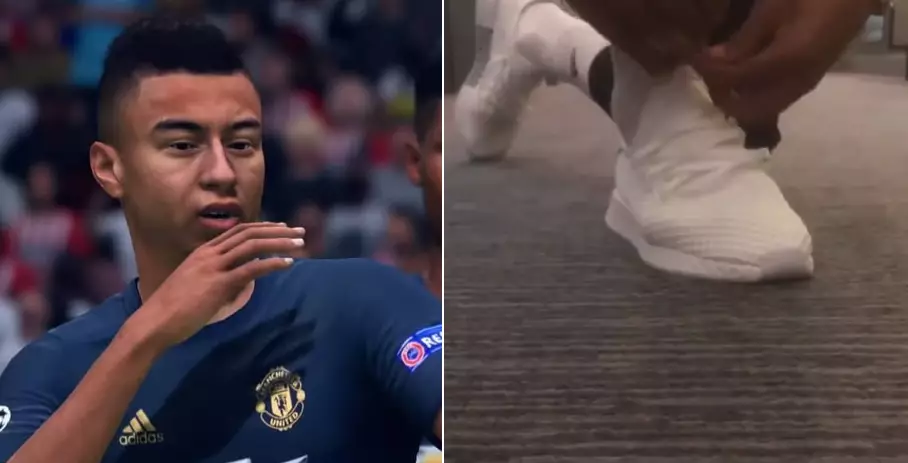 Jesse Lingard Makes Special Request To EA Sports For FIFA 19
