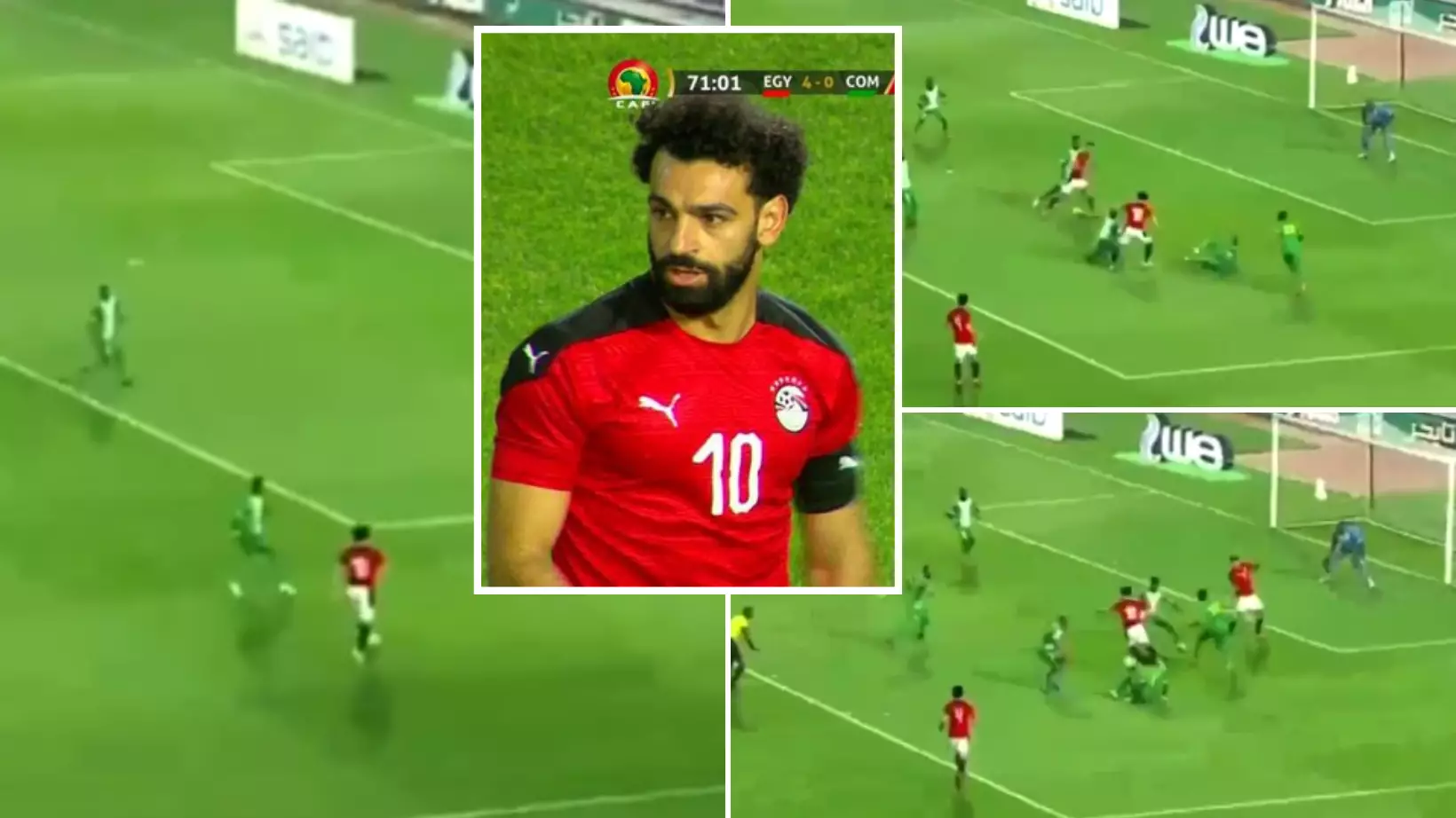 Mohamed Salah Does His Best Lionel Messi Impression By Dribbling Past Four Players Inside The Box