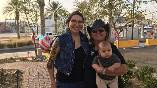 Hero Bus Driver Meets Woman And Baby She Saved During Las Vegas Shooting
