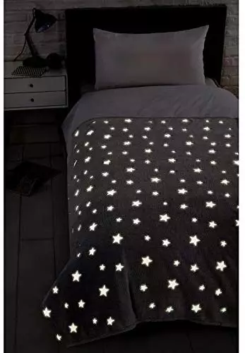 This star print throw costs £15 and you can get it at Amazon. (