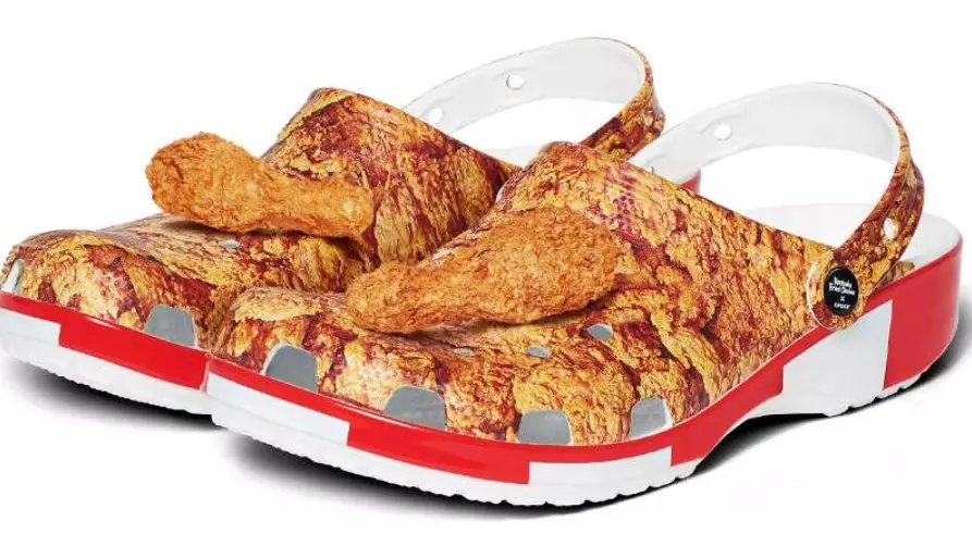 Crocs Is Launching KFC-Themed Clogs With Scented Drumsticks 