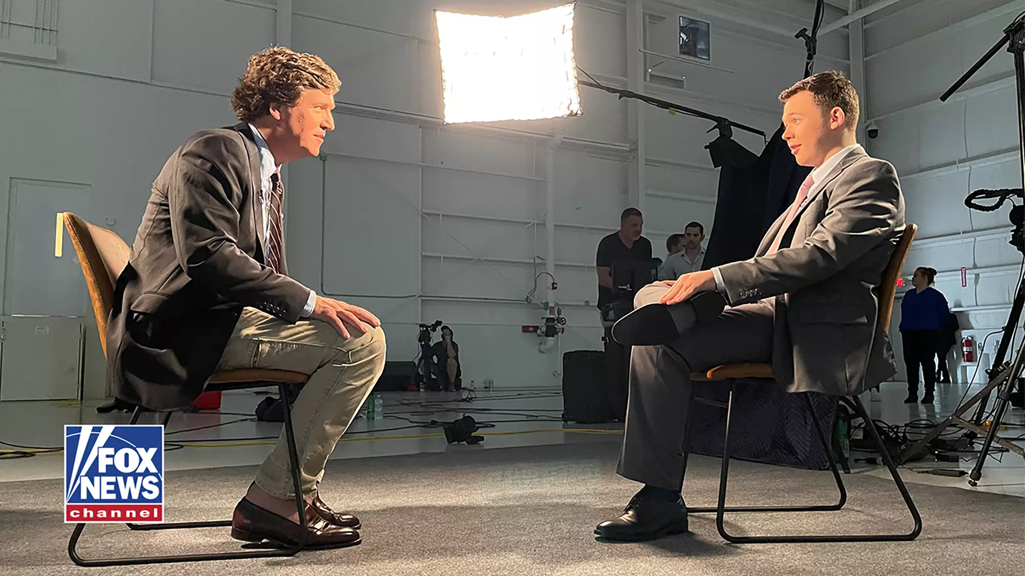 Kyle Rittenhouse also spoke to Fox News' Tucker Carlson.