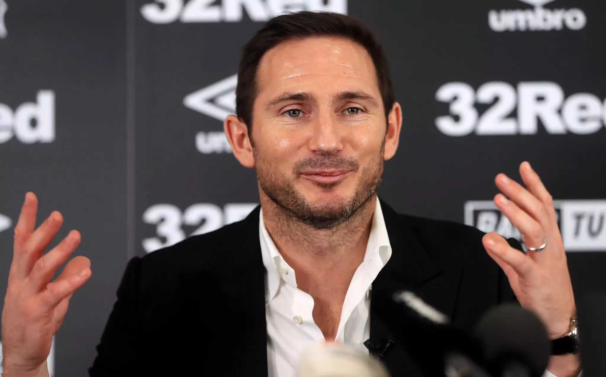 Lampard took over as Derby boss last season. Image: PA Images