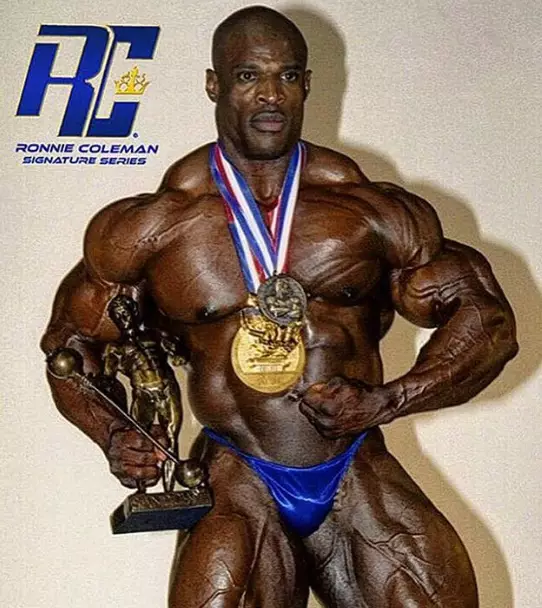 Coleman is a legend of the bodybuilding world, claiming the Mr Olympia title eight times.