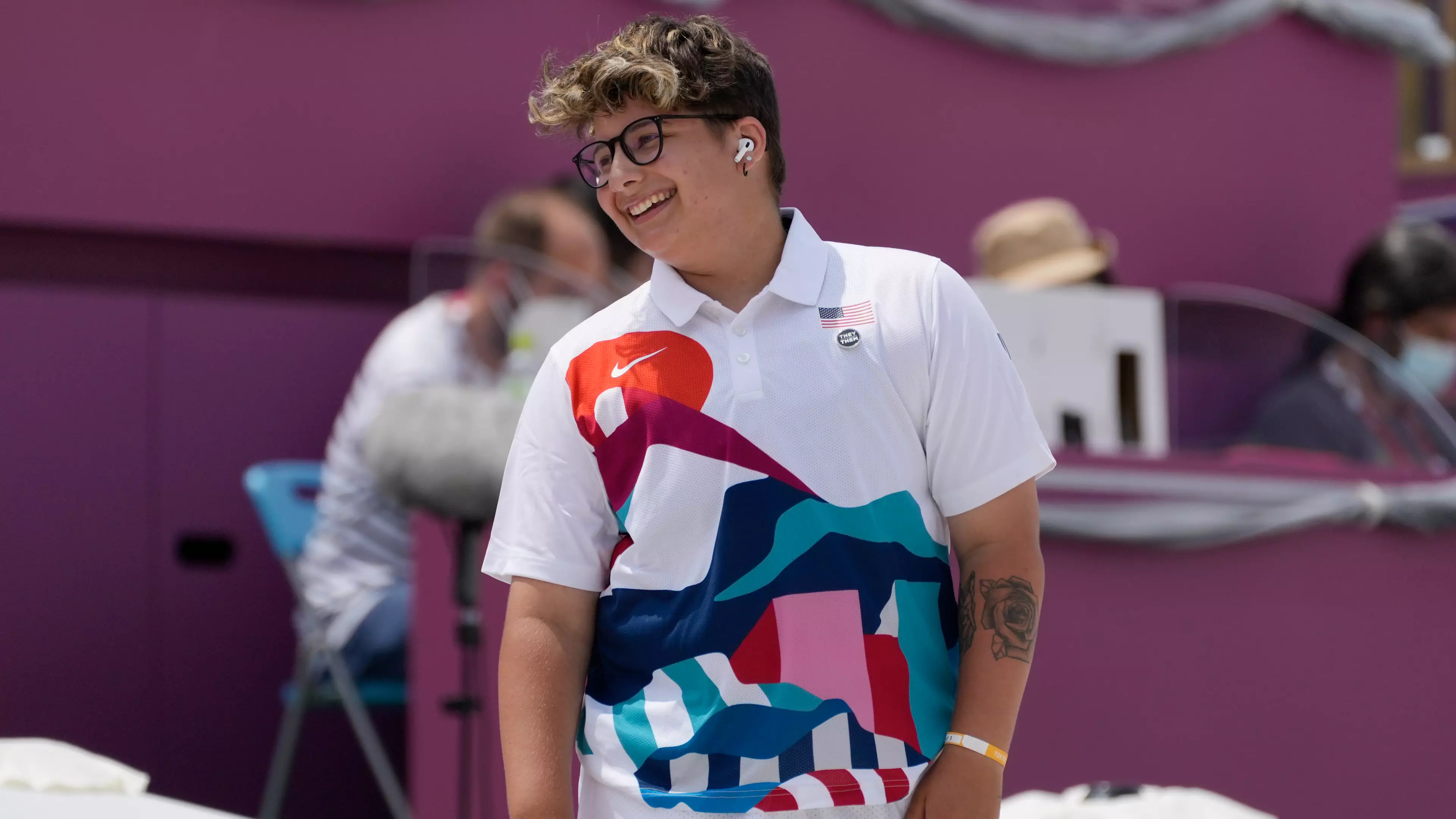 Outrage After Commentators Misgender First Ever Openly Non-Binary Olympian
