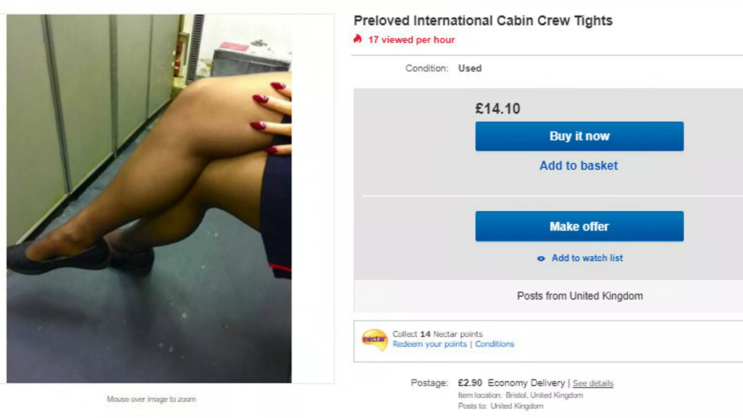 These flight attendants sell their used shoes to foot fetishists