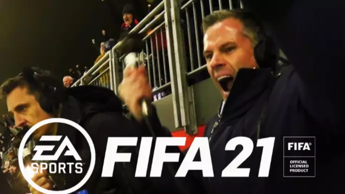 There's A Petition To Get Gary Neville And Jamie Carragher On FIFA 22 Commentary