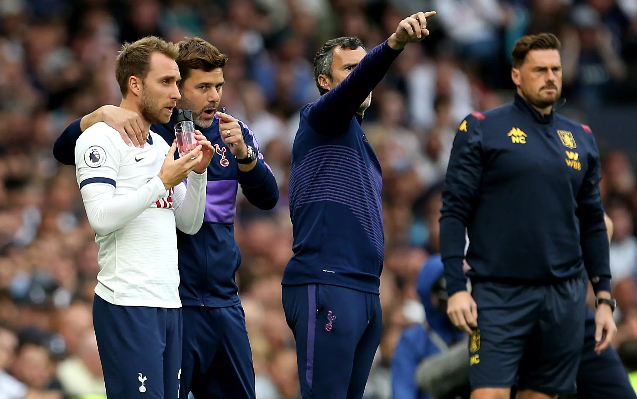 Questions remained about Eriksen's immediate future up until Monday. Image: PA Images
