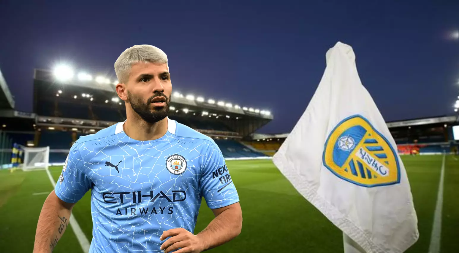 Leeds Emerge As Shock Suitors To Sign Sergio Aguero On A Free Transfer From Manchester City This Summer