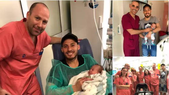 David Silva Takes His Son Home After 5 Months In Hospital