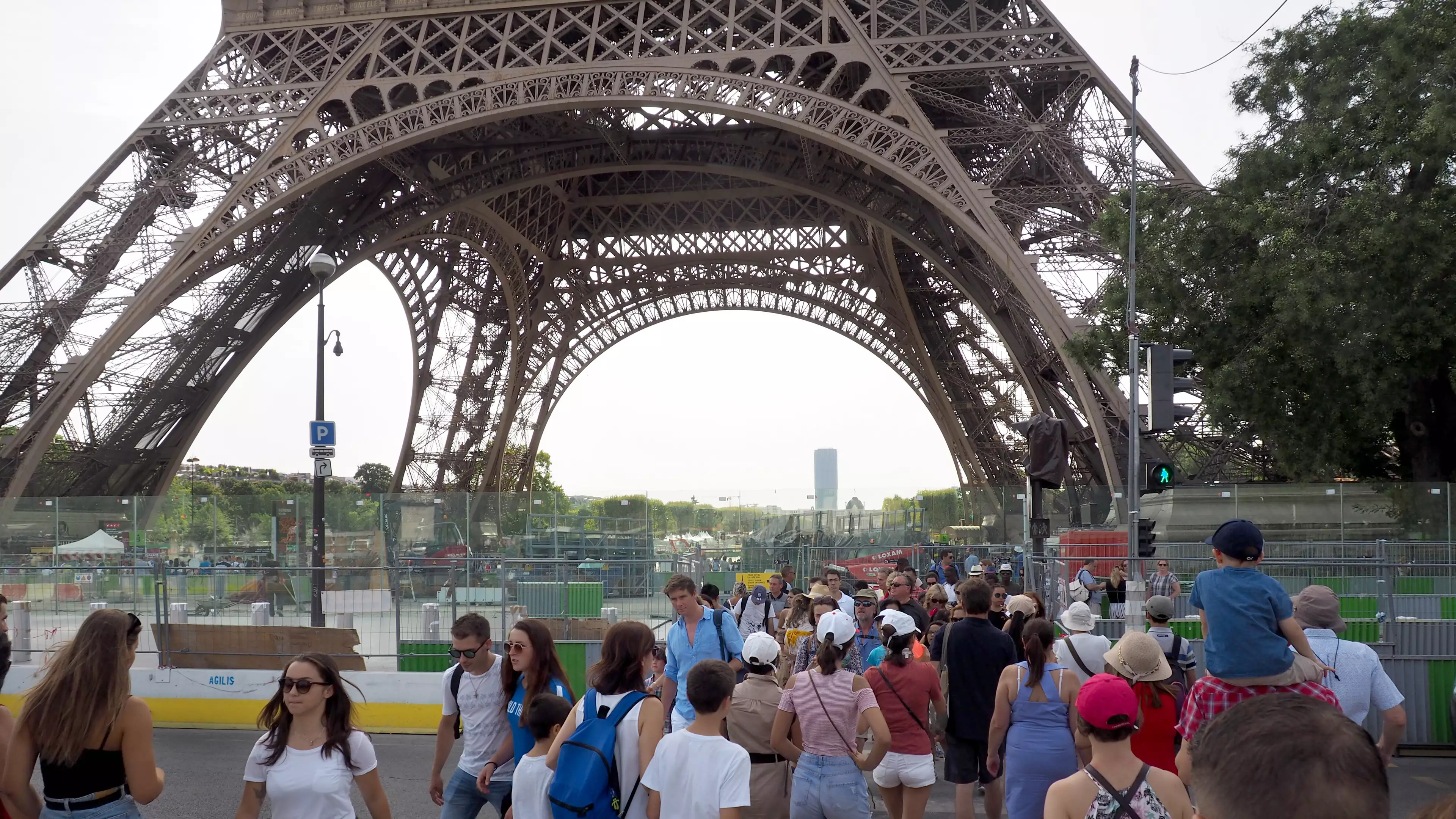 Eiffel Tower Evacuated After Call 'Threatening To Detonate Bomb'