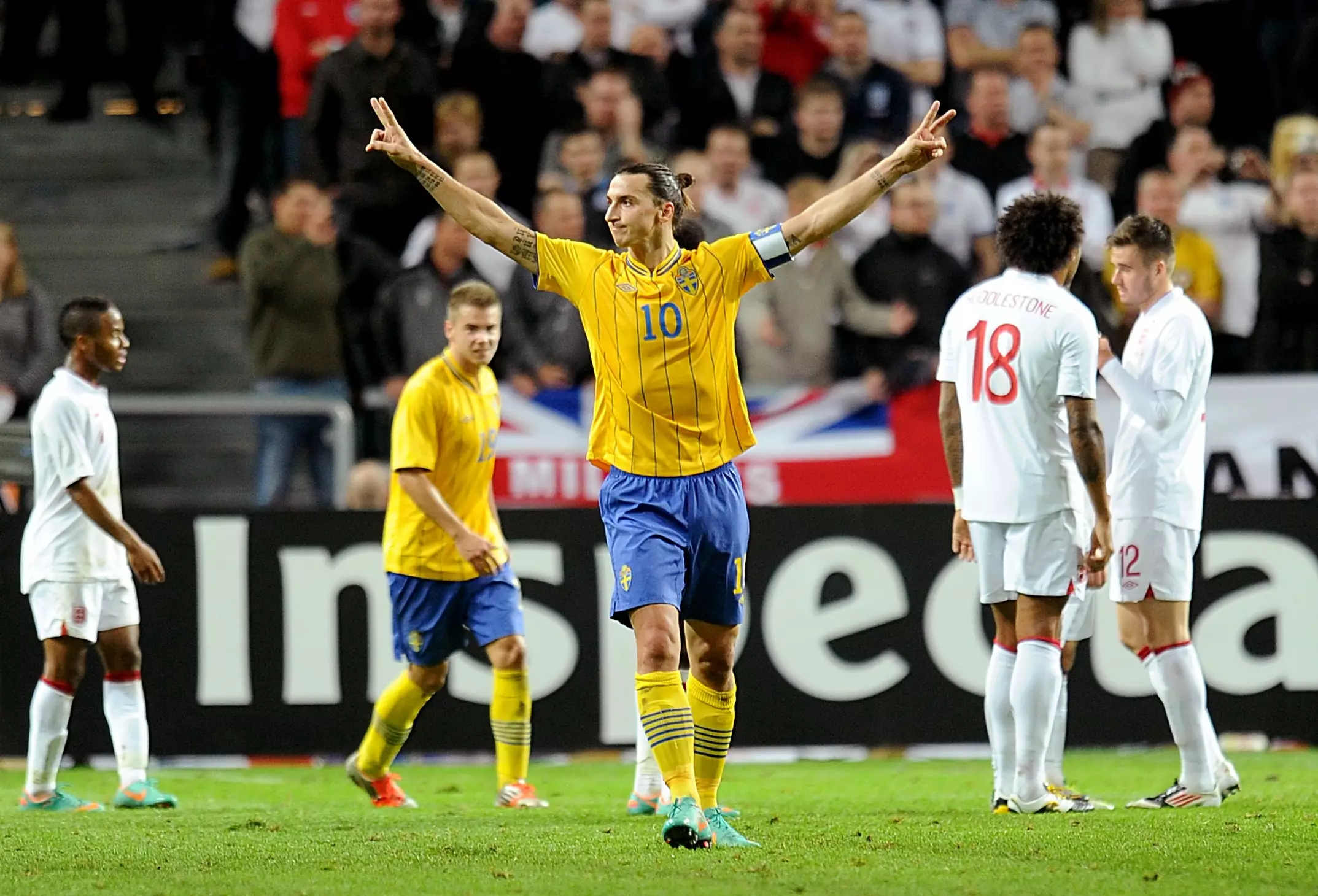 Goal Of The Day: Zlatan Scores Brilliant Bicycle Kick Against England