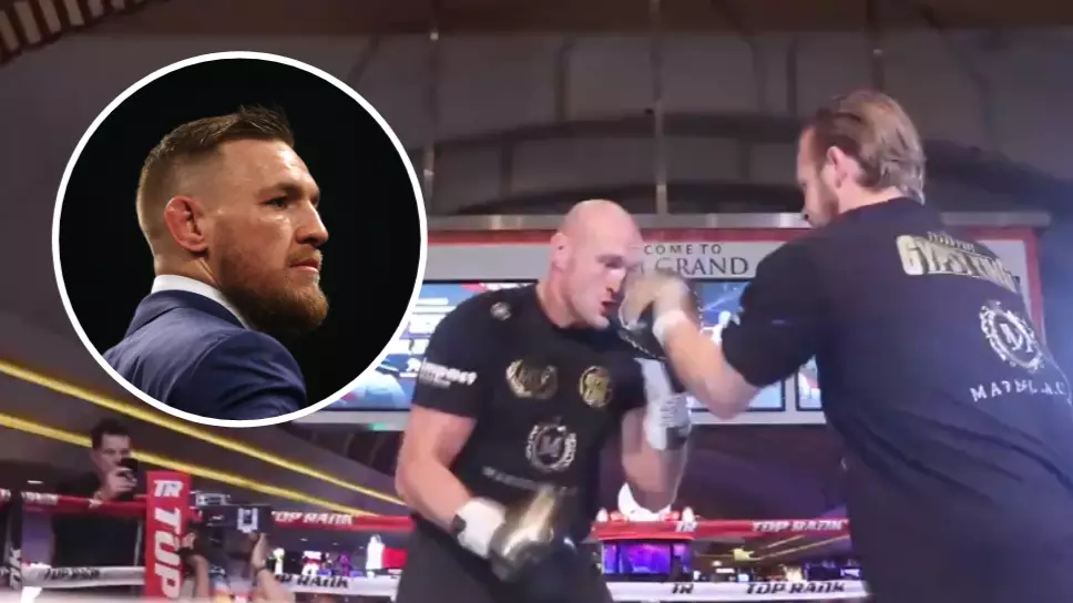 Conor McGregor Reacts To Tyson Fury's 'Matrix-Like' Movement And Speed During Workout 