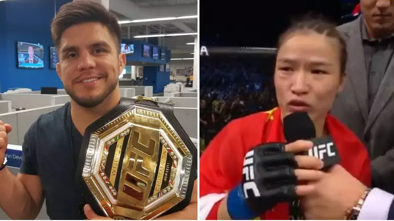 Zhang Weili Says She'd Fight Henry Cejudo If He Has A Sex Change