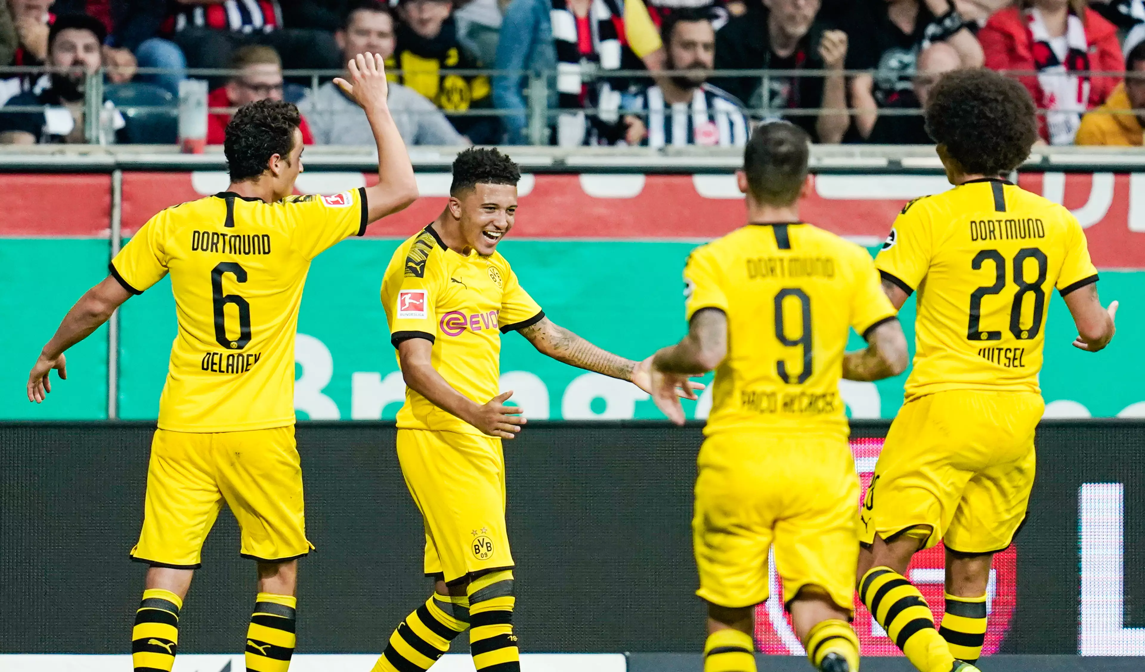 Jadon Sancho has been in excellent form for Borussia Dortmund this season